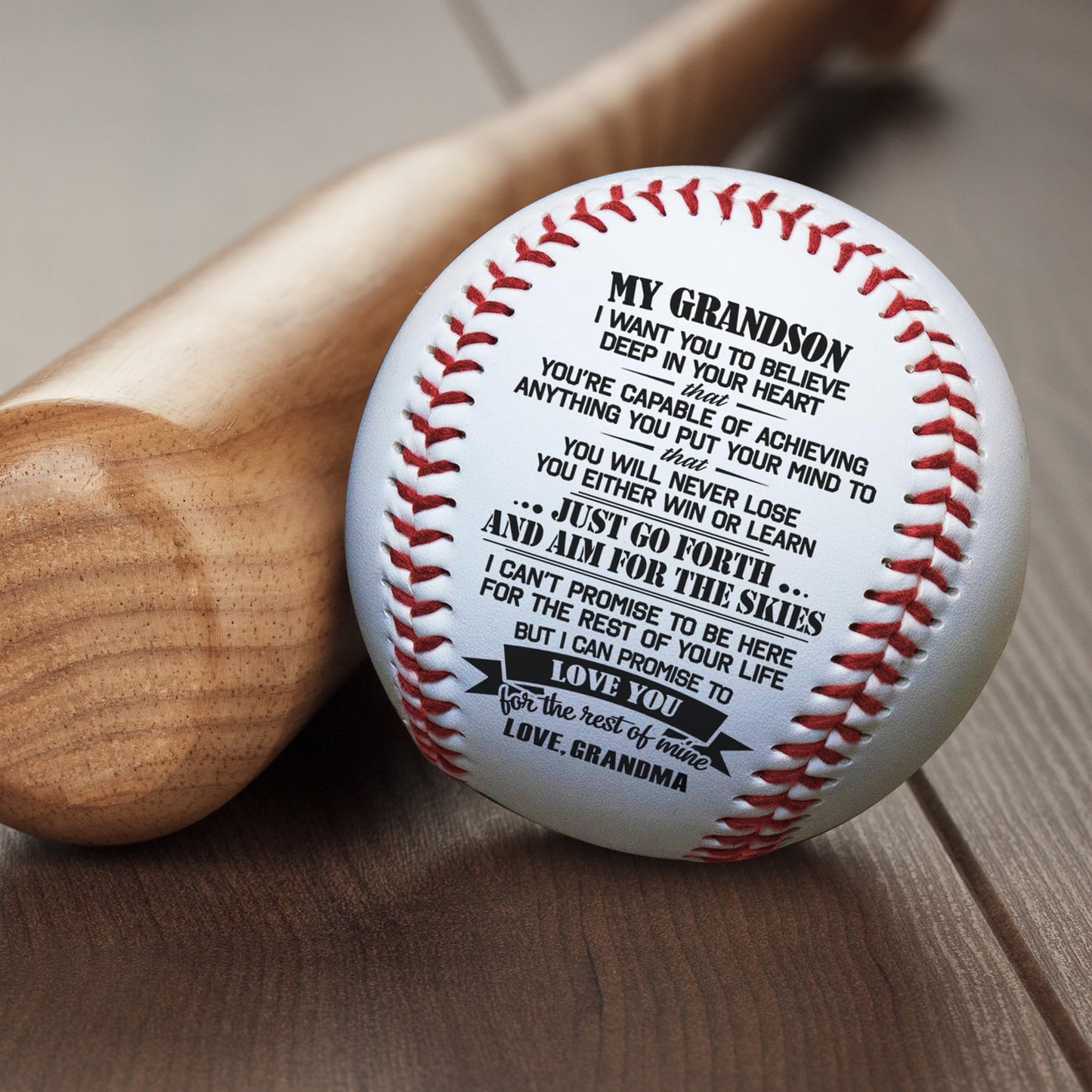 Grand-mère à petit-fils - vous ne perdrez jamais | Base-ball