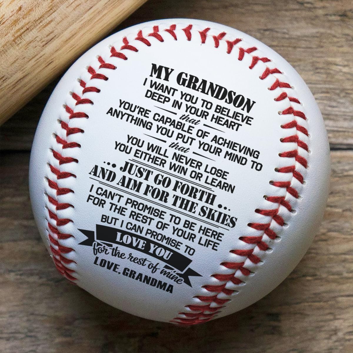 Grand-mère à petit-fils - vous ne perdrez jamais | Base-ball