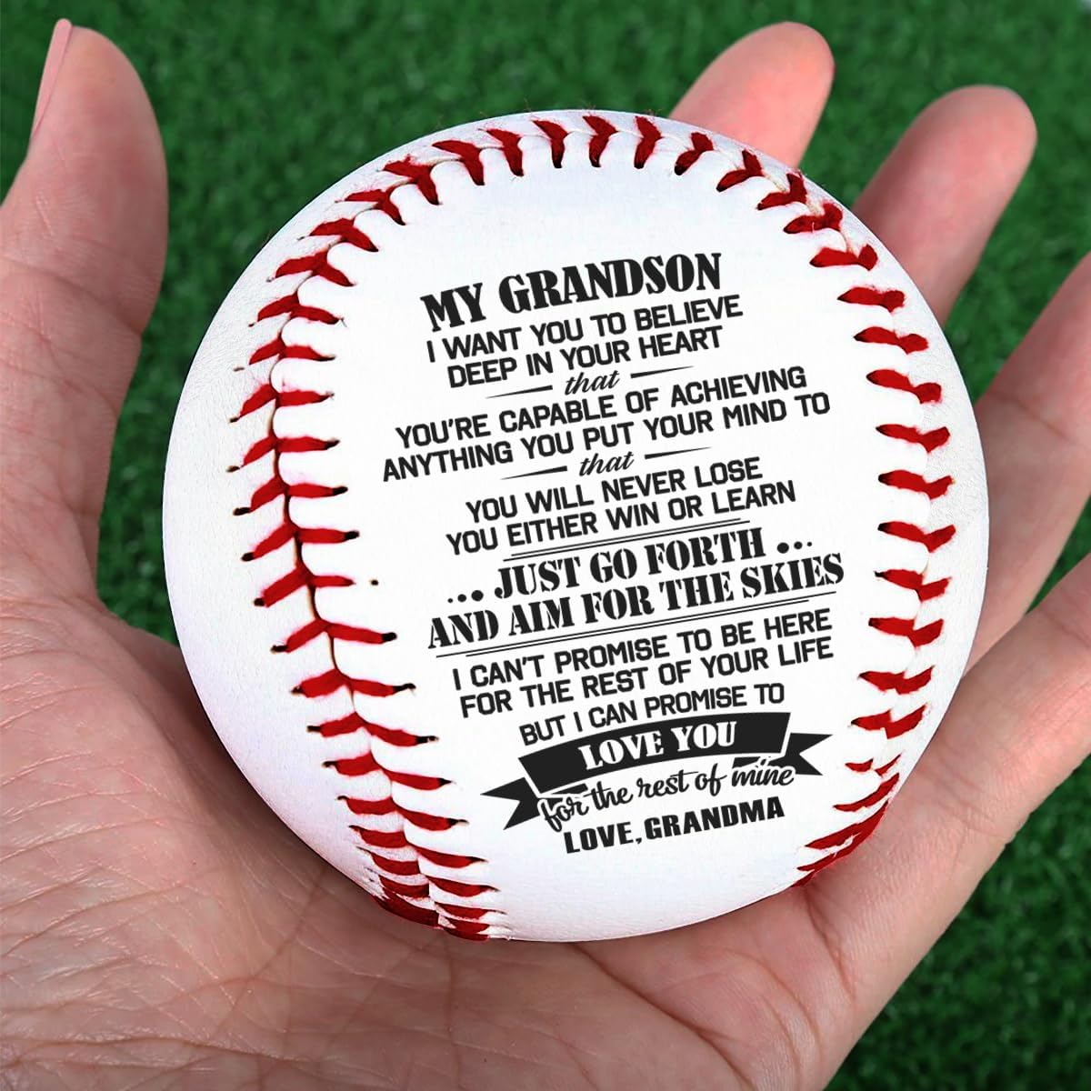 Grand-mère à petit-fils - vous ne perdrez jamais | Base-ball