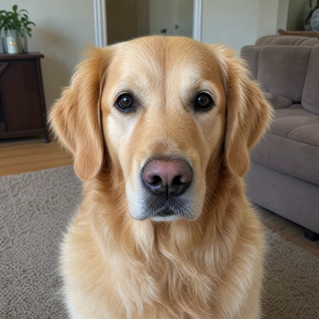 Example of a clear, close-up pet photo