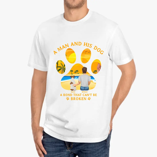Dog Personalized Custom Front Printed Unisex T-shirt - Gift For Pet Owners, Pet Lovers