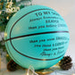 To My Son - Loved More Than You Know -  Basketball Light Blue
