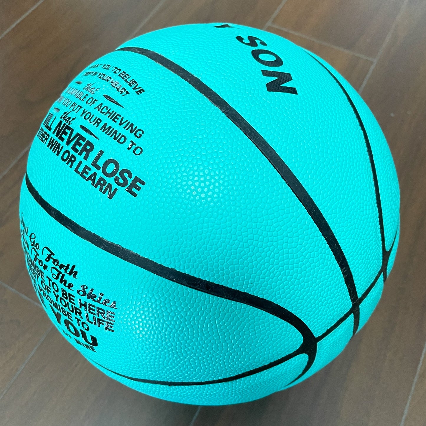 Papa à fils - Tu ne perdras jamais - Basketball Light Blue