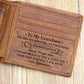 Grandma To Grandson - I Love You More Than Anything In The World - Bifold Wallet