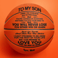 Mom to Son - You Will Never Lose  Basketball