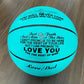 Dad To Son - You Will Never Lose -  Basketball Light Blue