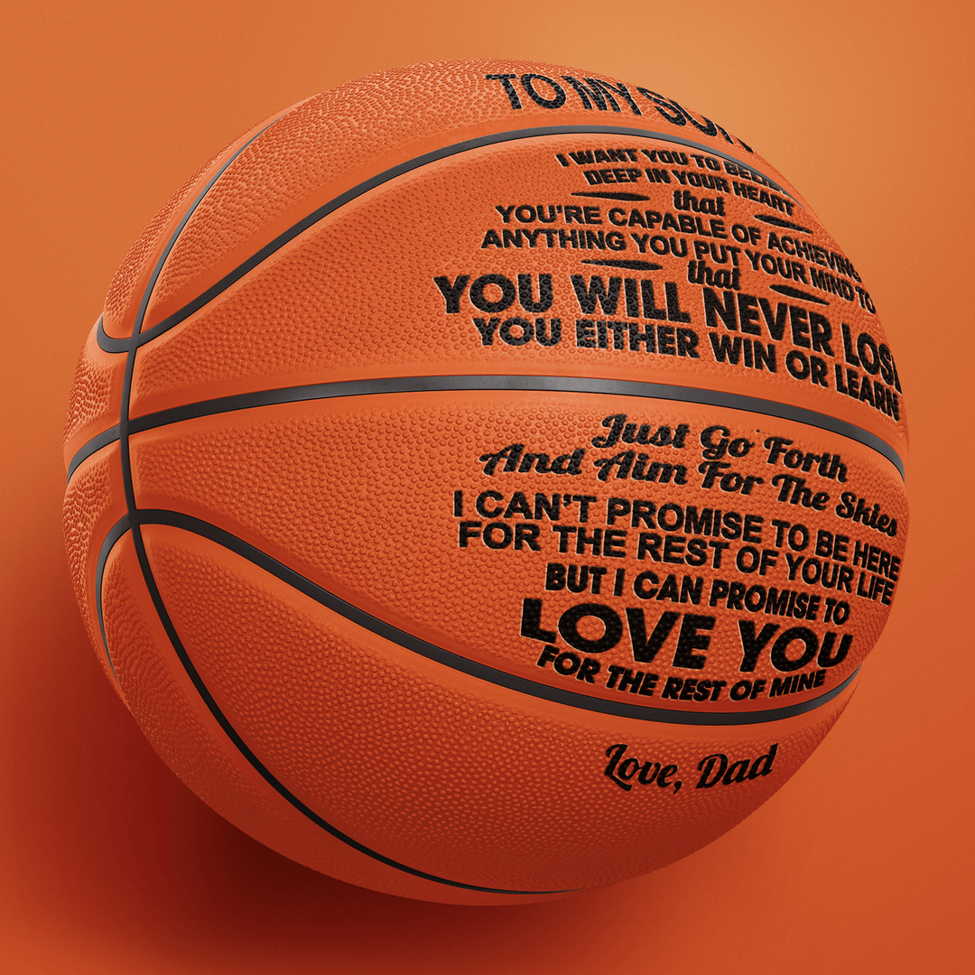 Dad to Son - You Will Never Lose Basketball