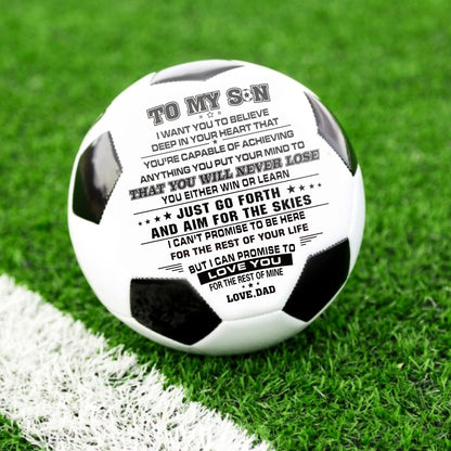 Dad to Son - I Love You - Soccer Ball