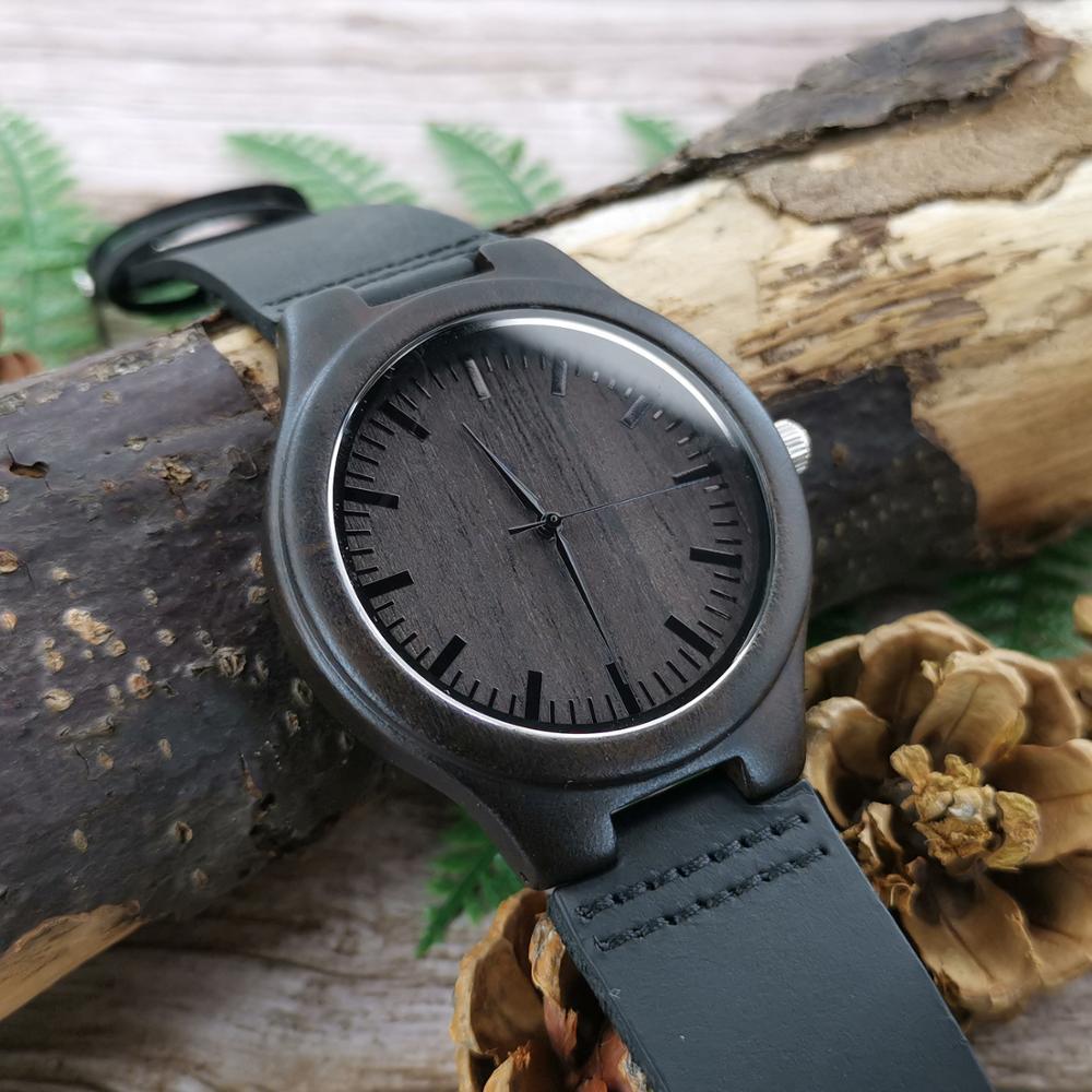 Son To Dad - I Love You | Engraved Wooden Watch